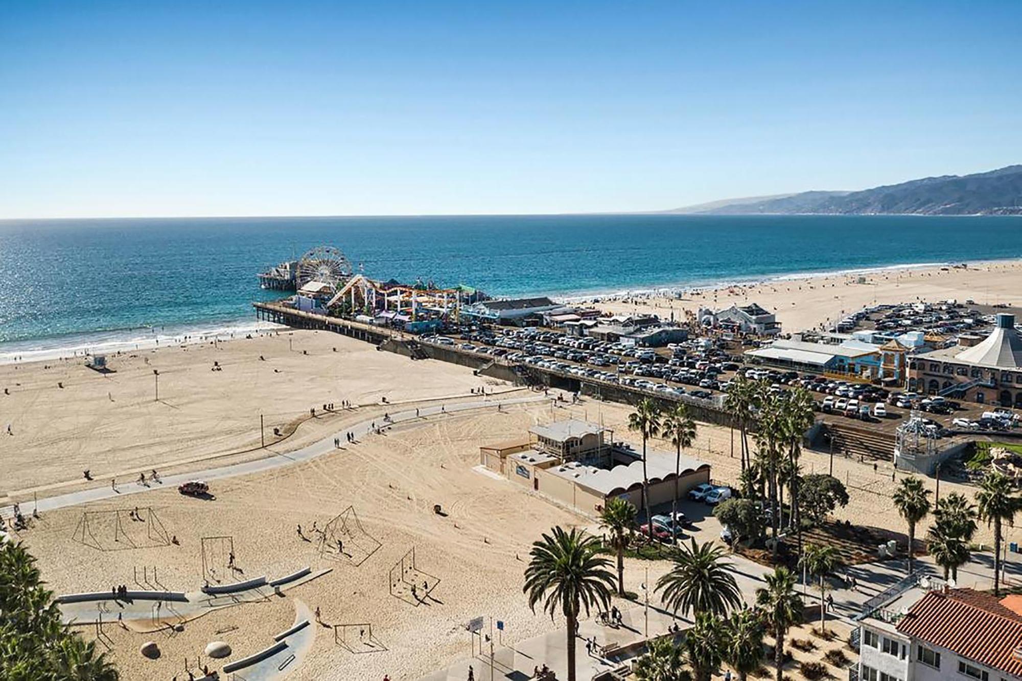 Ocean Lodge Santa Monica Beach Hotel Exterior foto